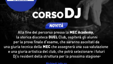 UNA SEDE D’ ESAME ESCLUSIVA!  MEC ACADEMY @ DUEL BEAT